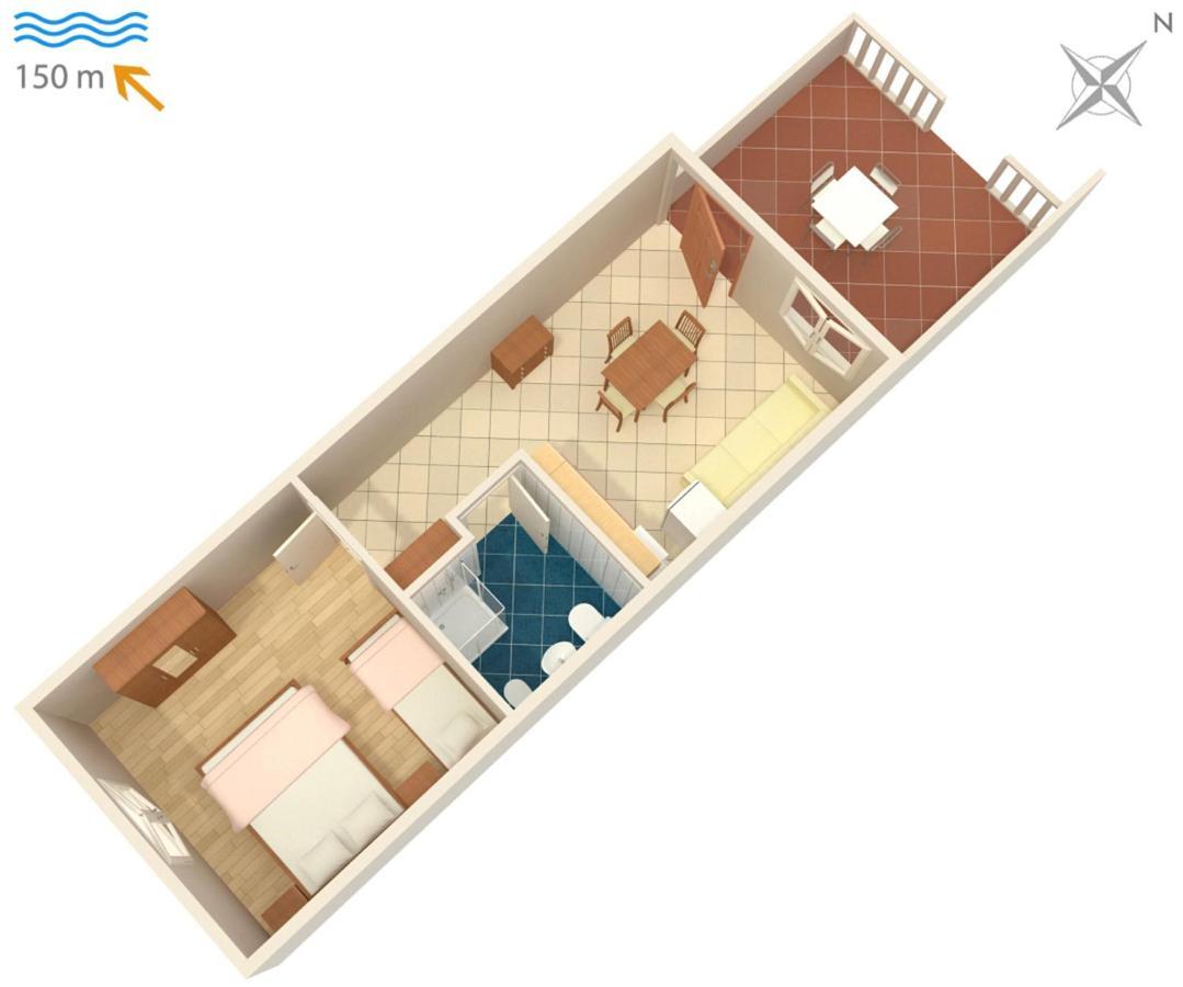 Apartments By The Sea Duga Luka - Prtlog, Labin - 2367 Drenje  Екстериор снимка